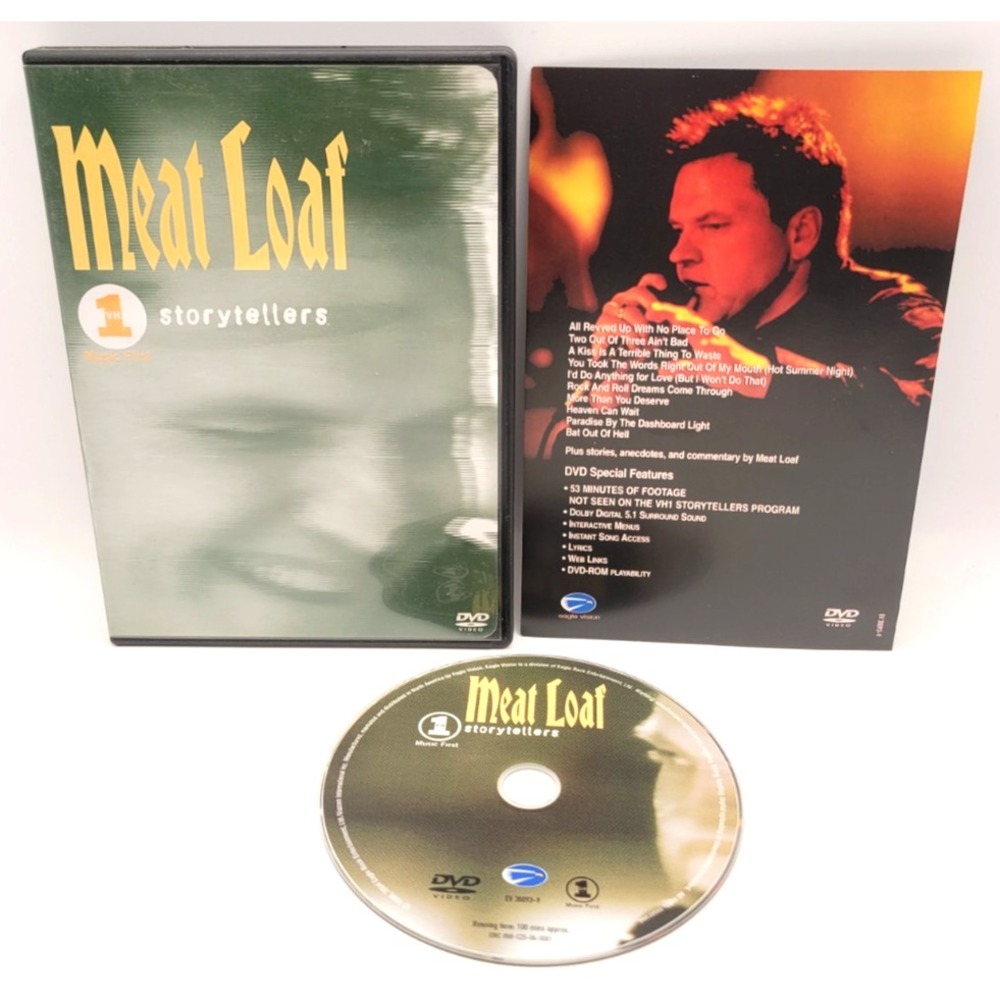Meatloaf VH-1 Storytellers (DVD) Meat Loaf